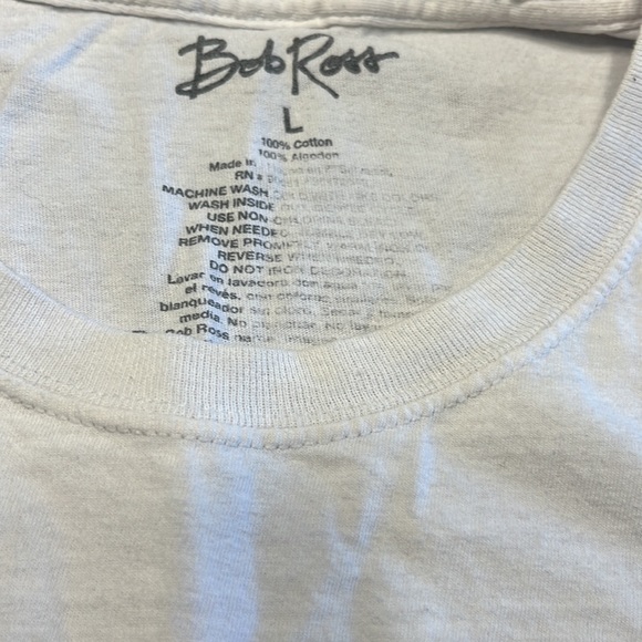 Bob Ross Good Vibes Only crop top size large - Picture 3 of 3